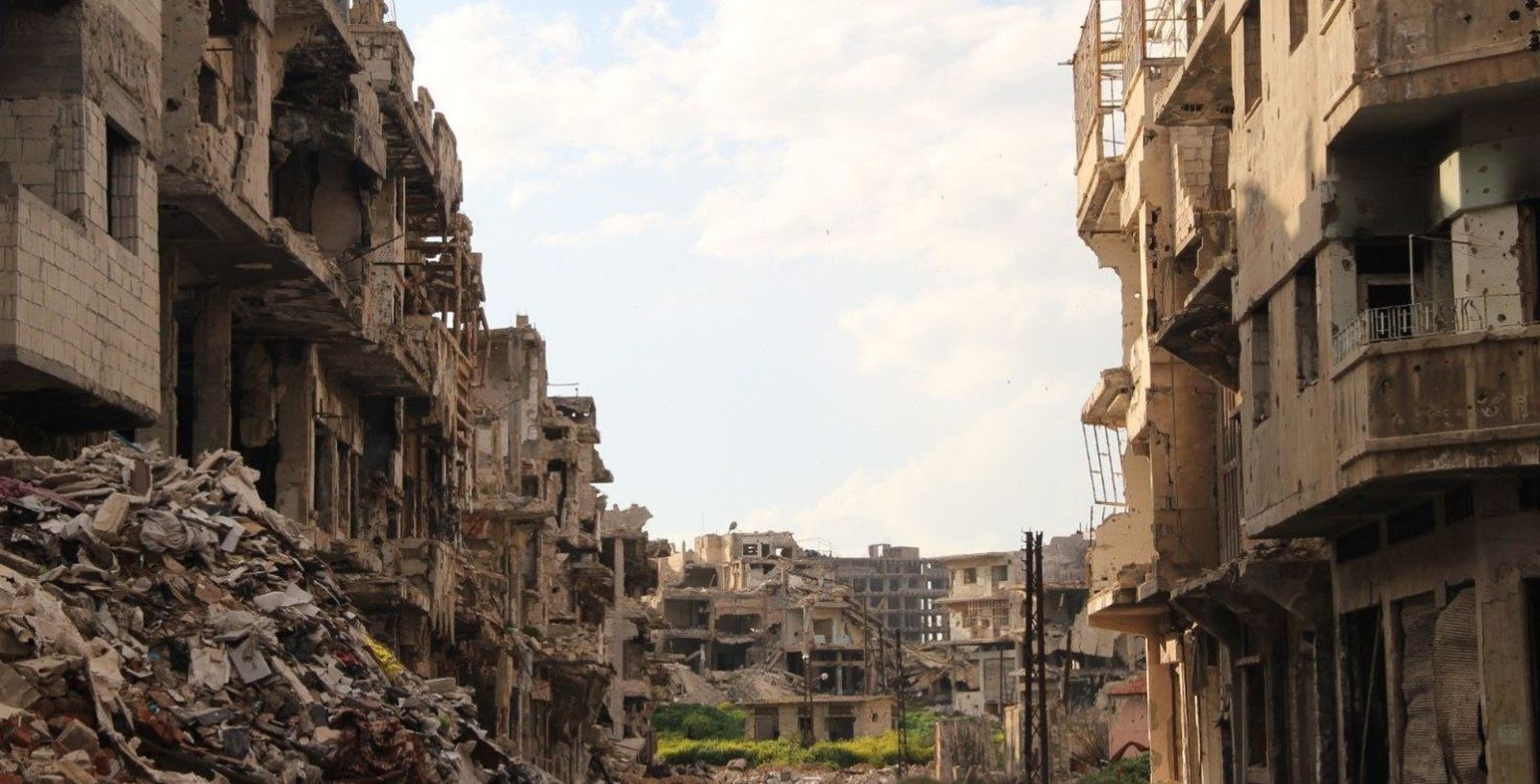 Destrucción en Siria