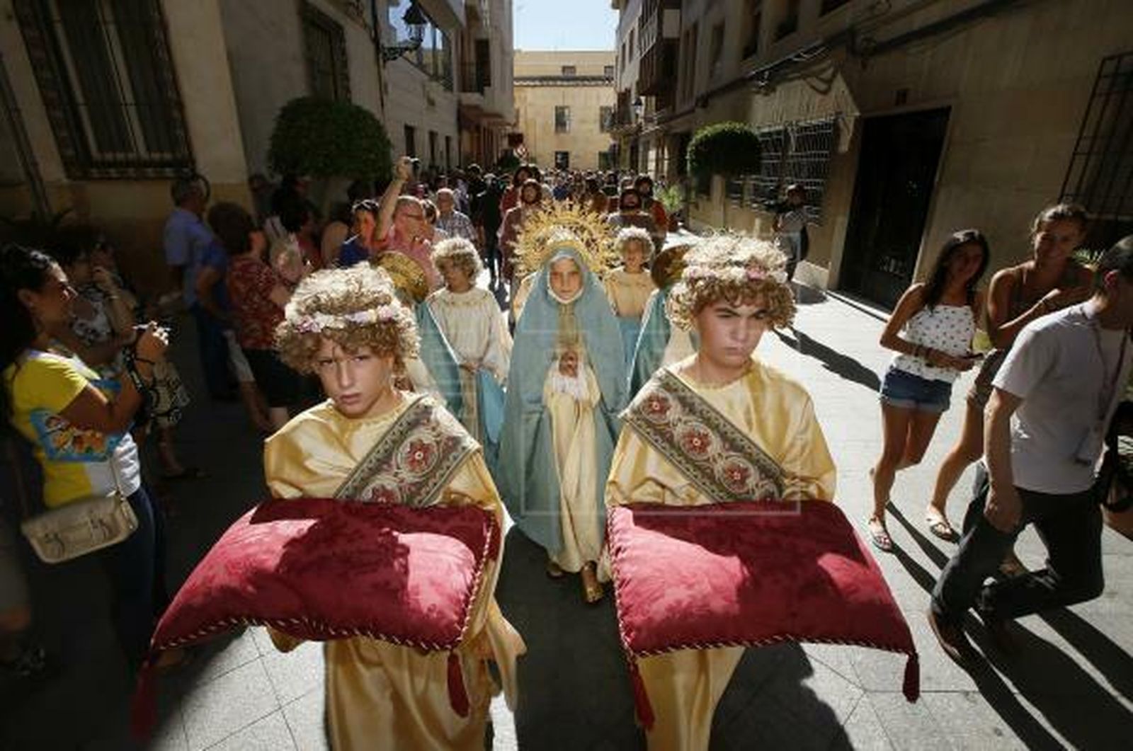 María es el eje de la representación