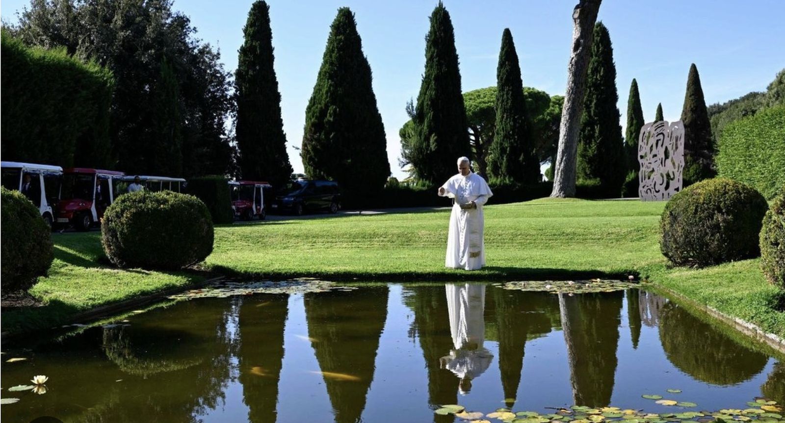 El Papa y el agua