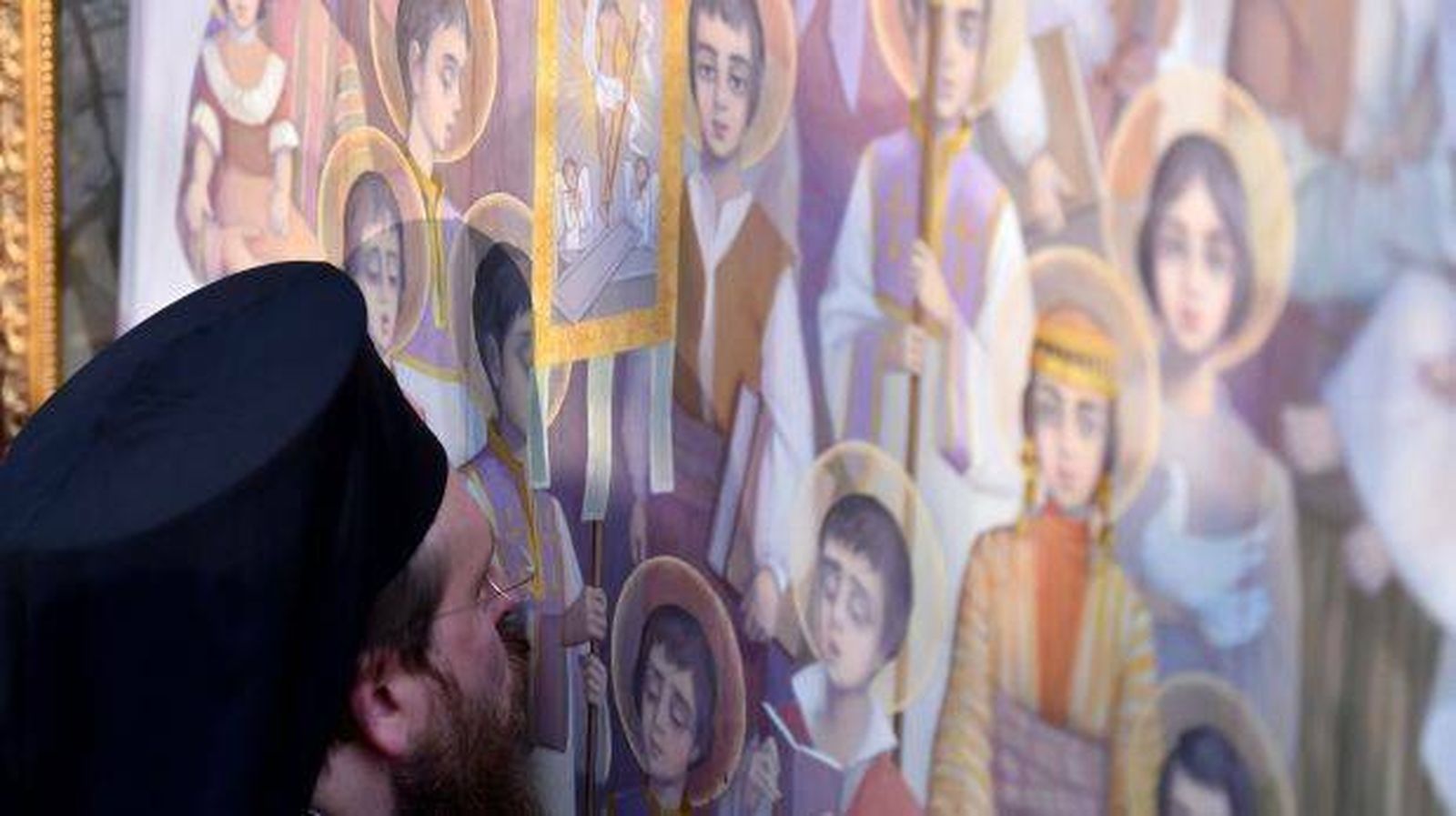 Imagen de los nuevos mártires armenios