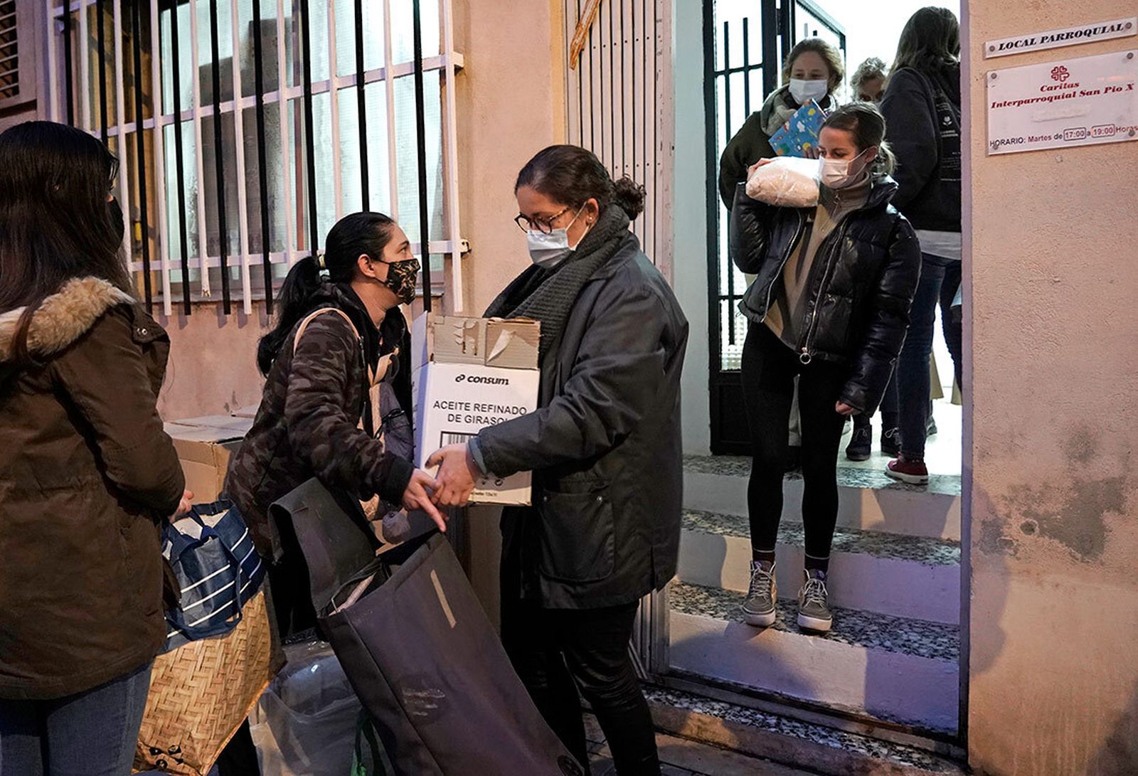 Los pobres que han perdido el trabajo