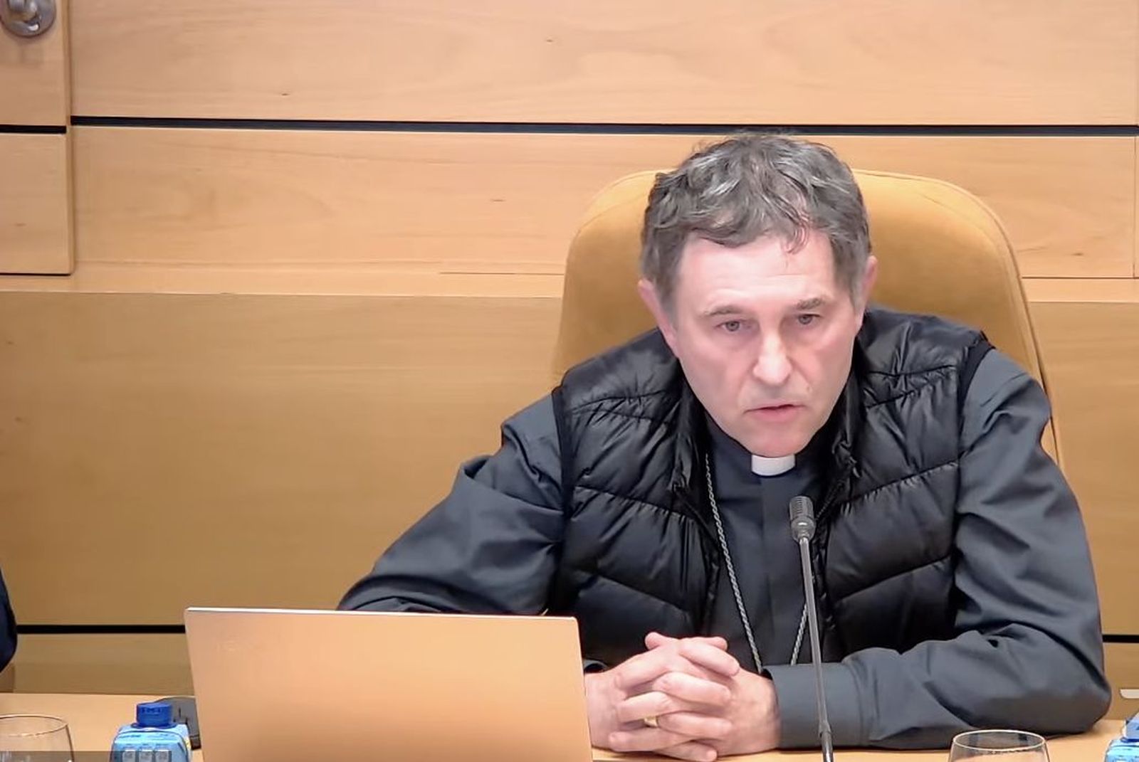 Joseba Segura en el seminario organizado por la Fundación Pablo VI