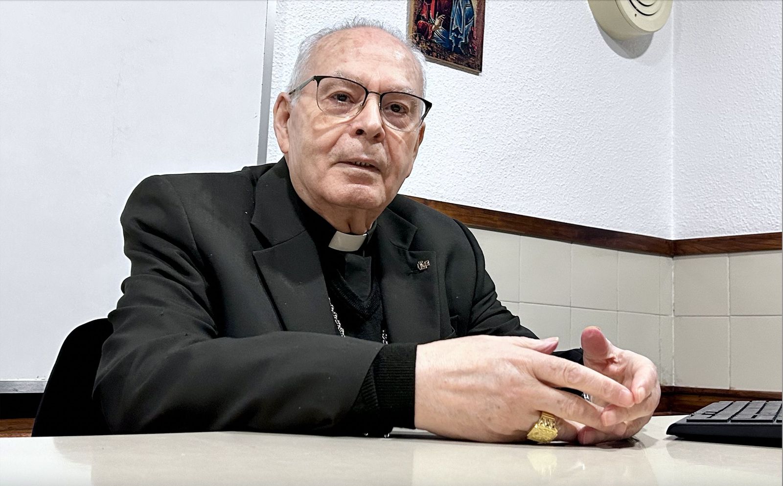 El cardenal Aquilino Bocos