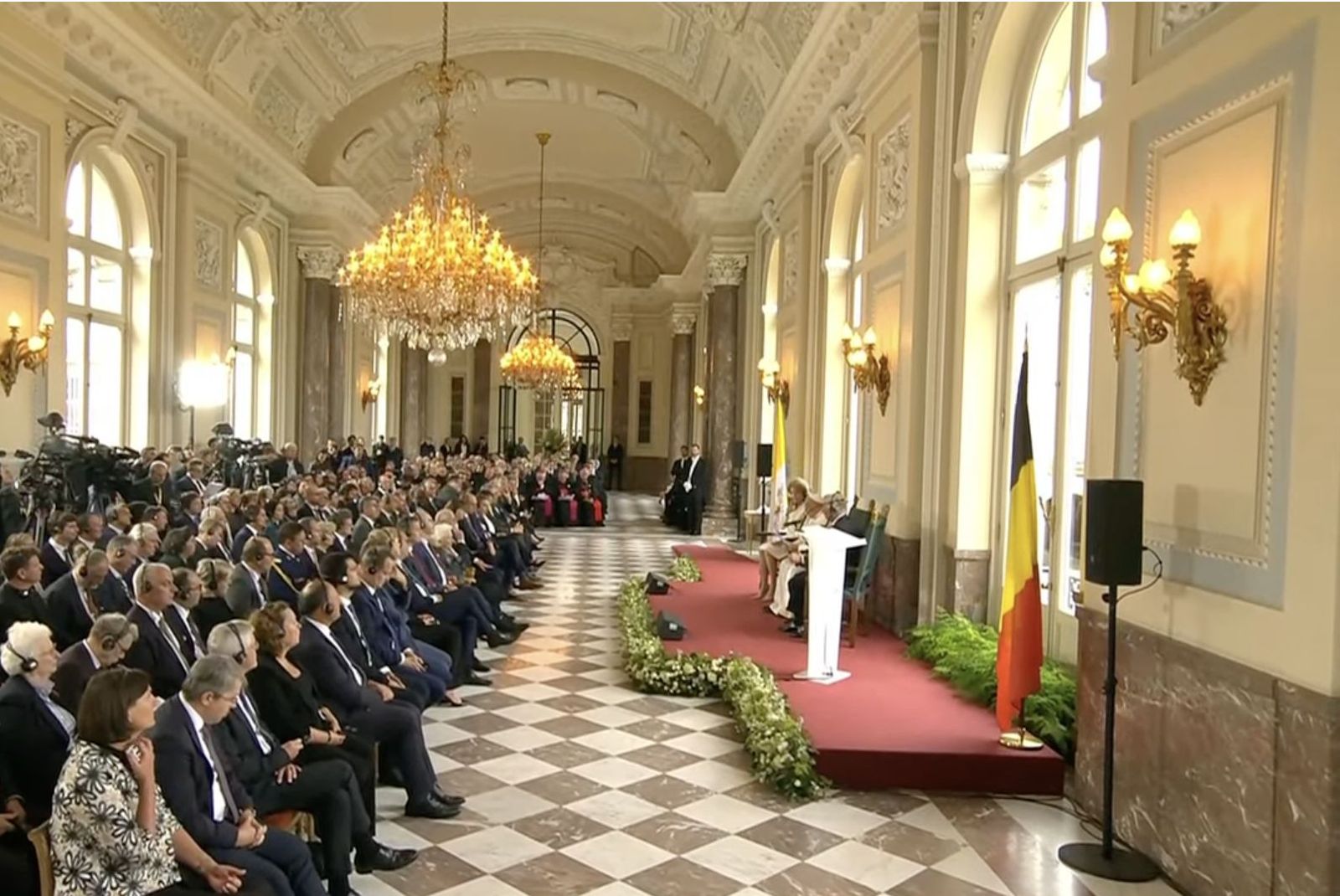 Discurso del Papa a las autoridades de Bélgica