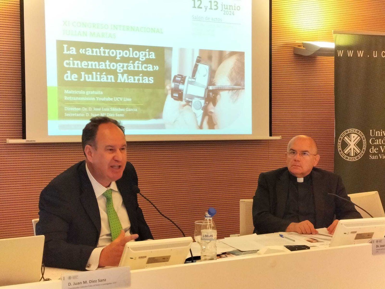 Juan María Díez Sanz y José Luis Sanchez García