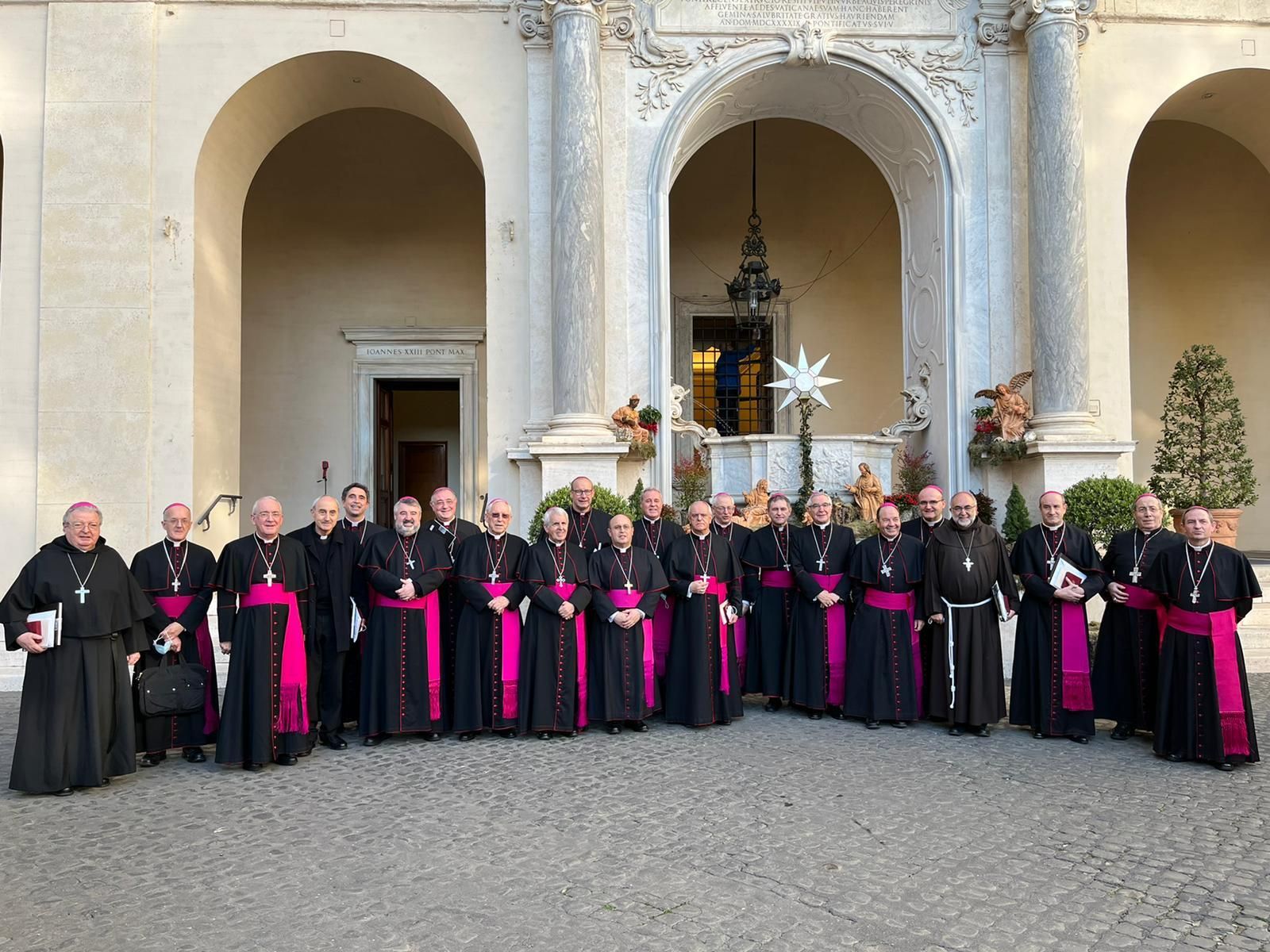 Los obispos españoles, tras su encuentro con el Papa