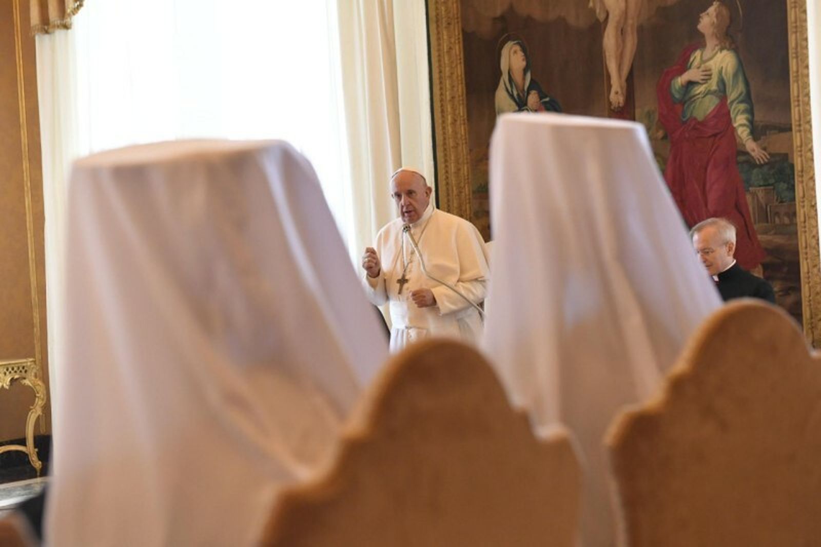 Francisco, con los obispos del Sínodo greco-católico de Ucrania