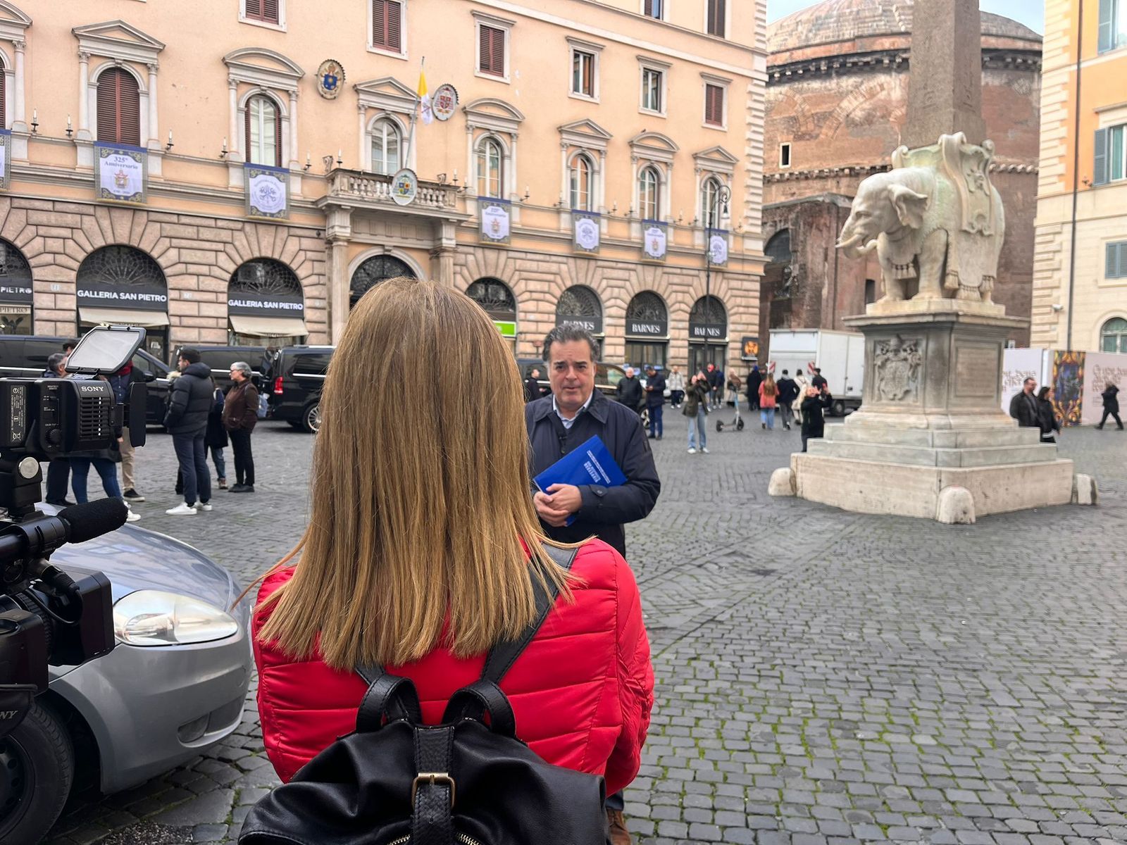 Juan Cuatrecasas, en Roma