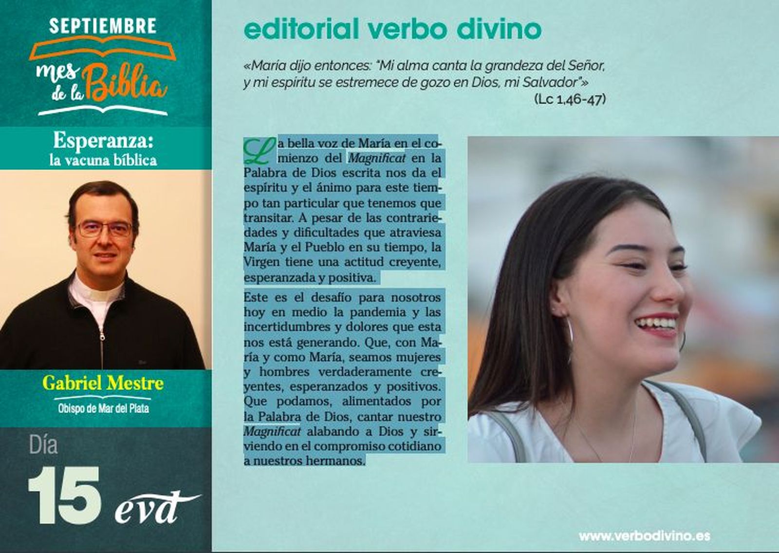 'Esperanza: la vacuna bíblica'