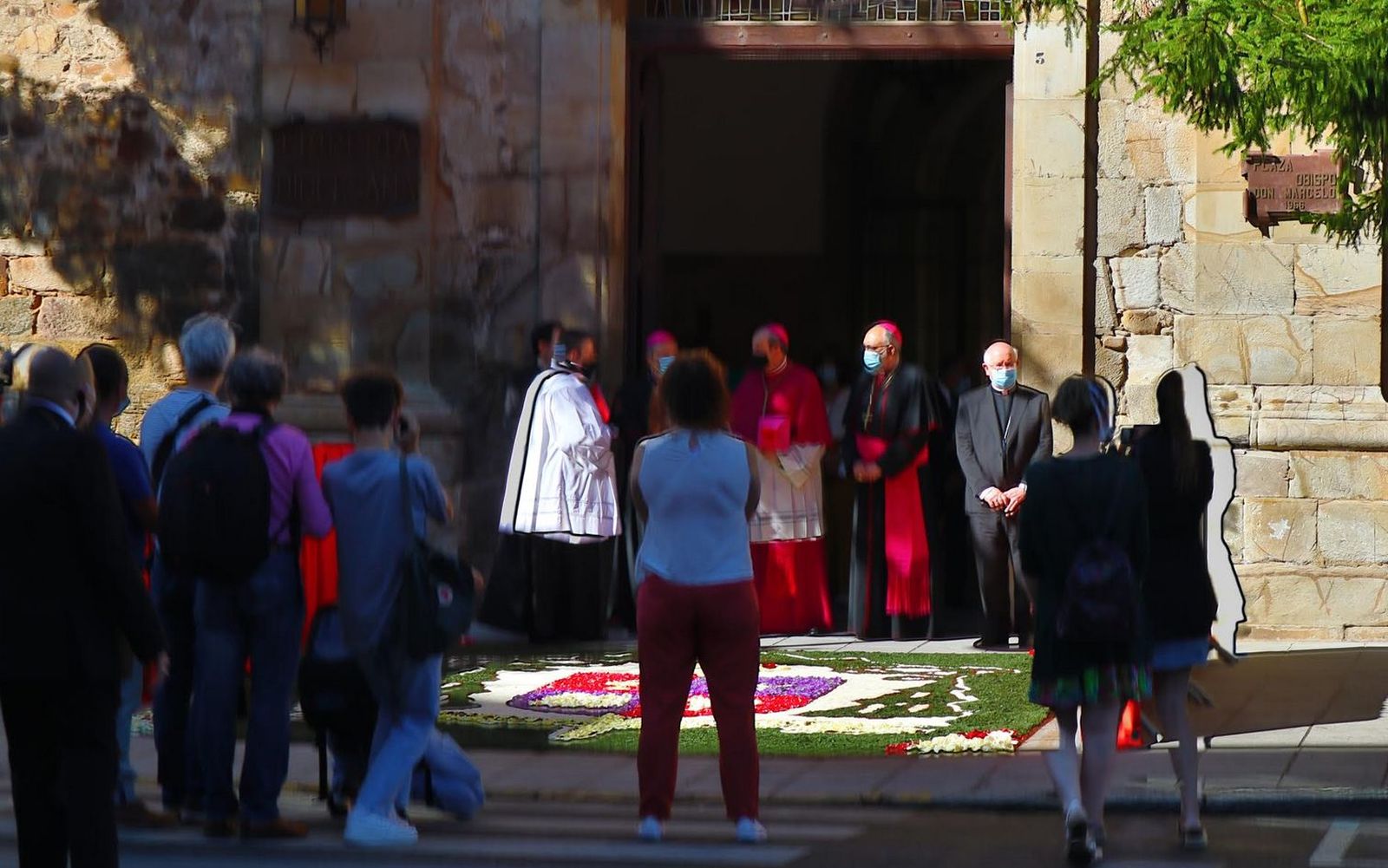Toma de posesión del obispo de Astorga