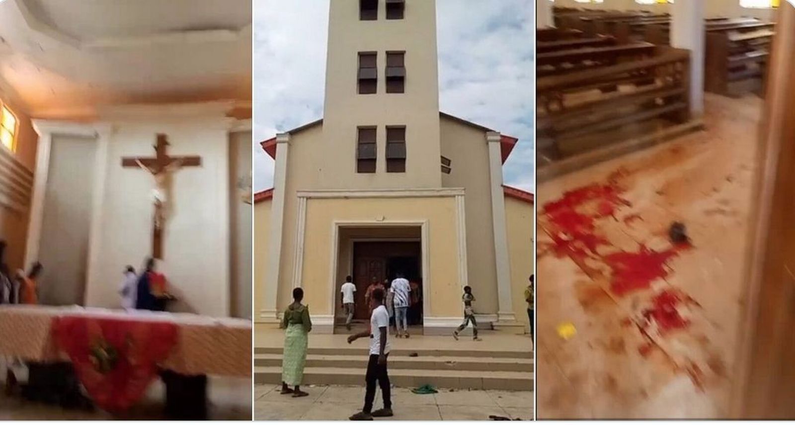 Muertos en una iglesia de Nigeria