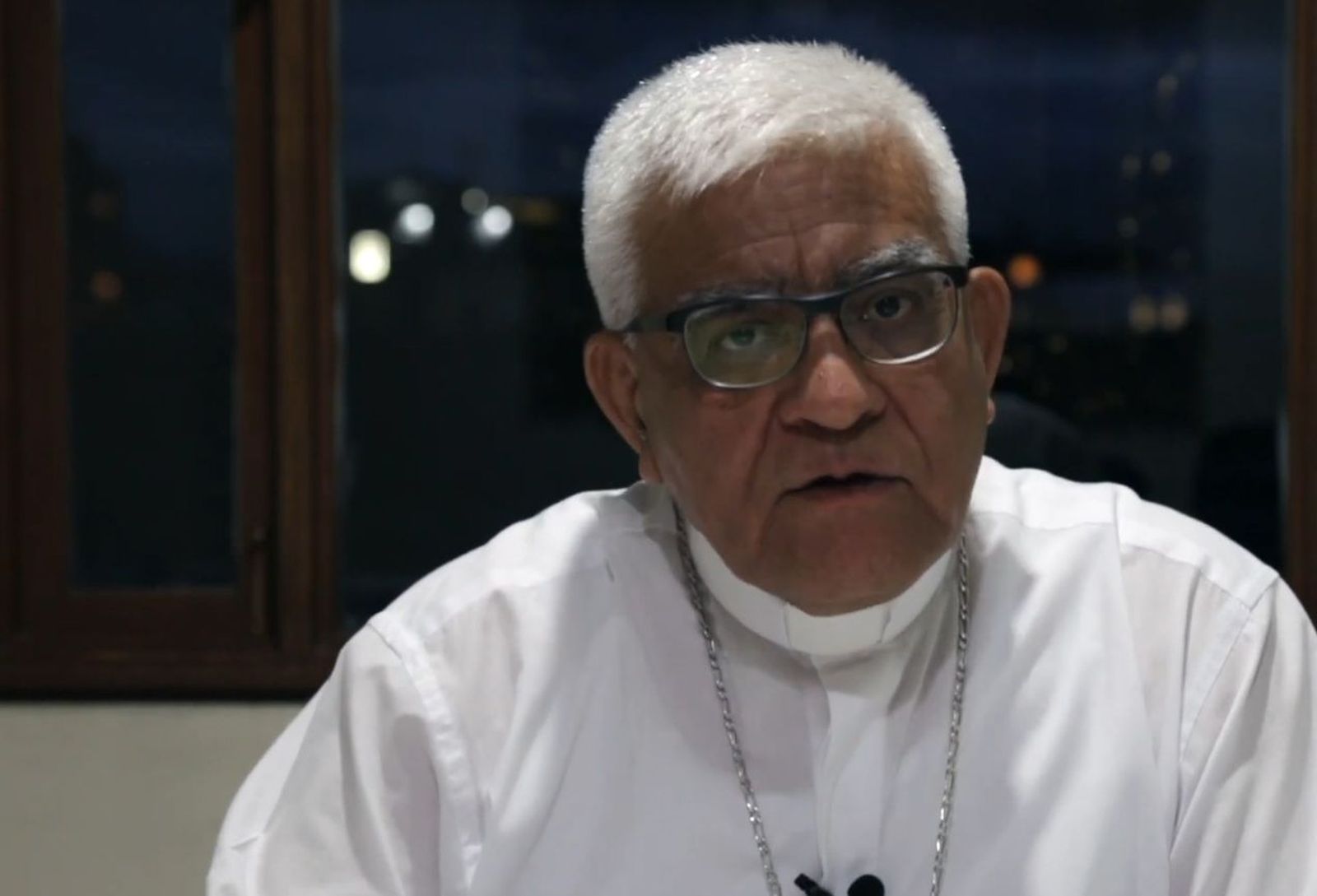 Monseñor Cabrejos durante su ponencia