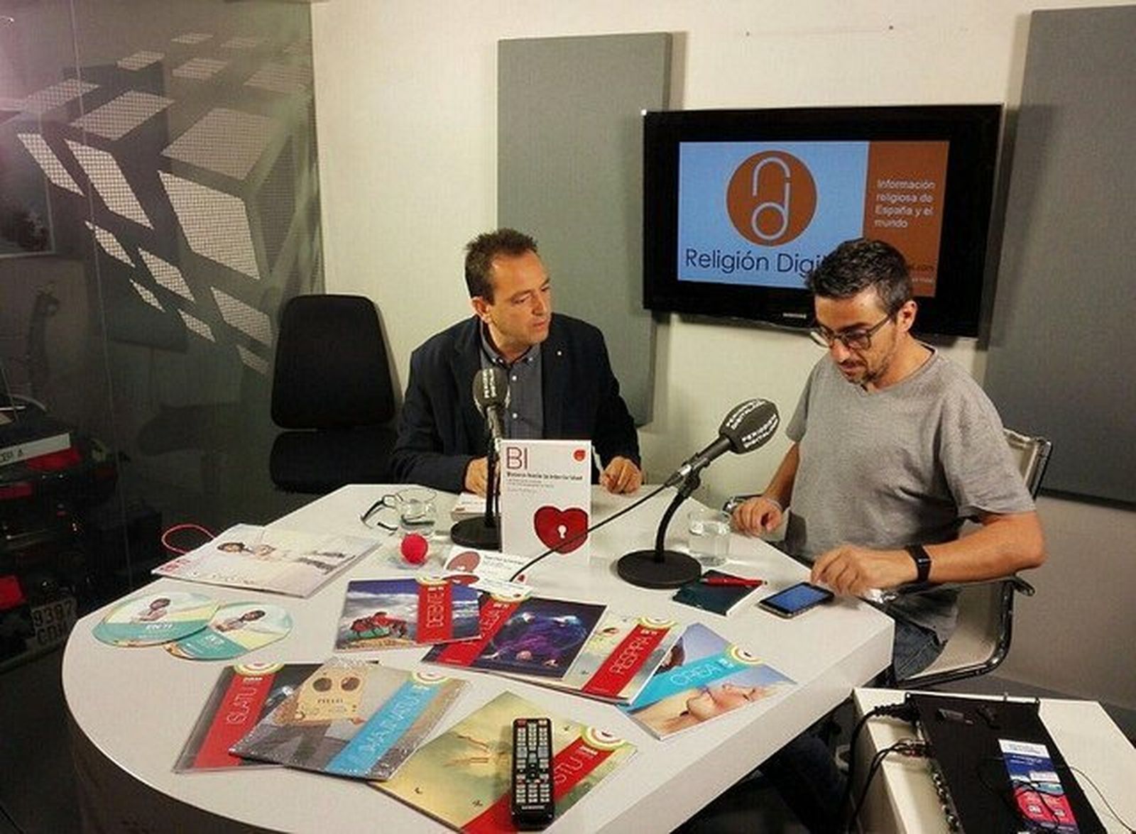 El autor, en la sede de RD