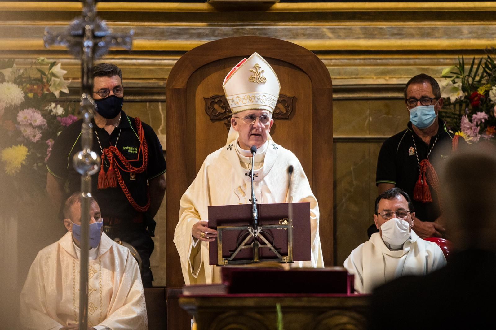 Cardenal Osoro. Misa por la festividad de la Paloma
