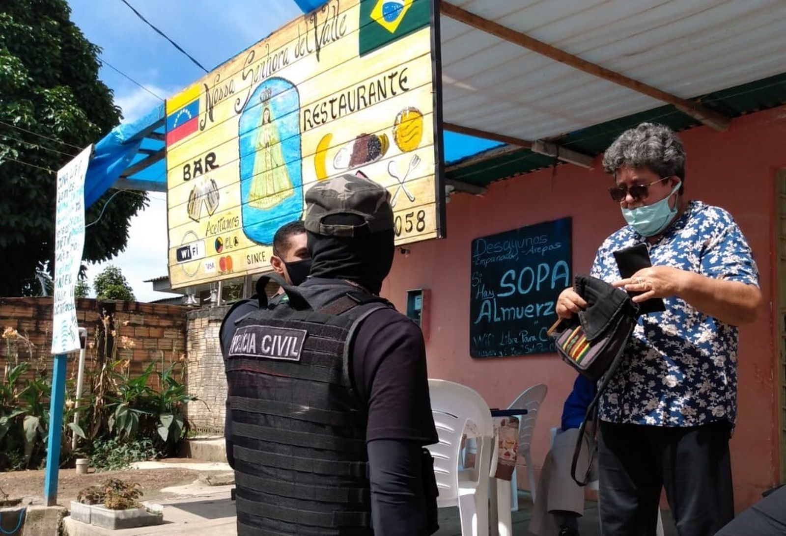 Crisis en Pacaraima, Brasil