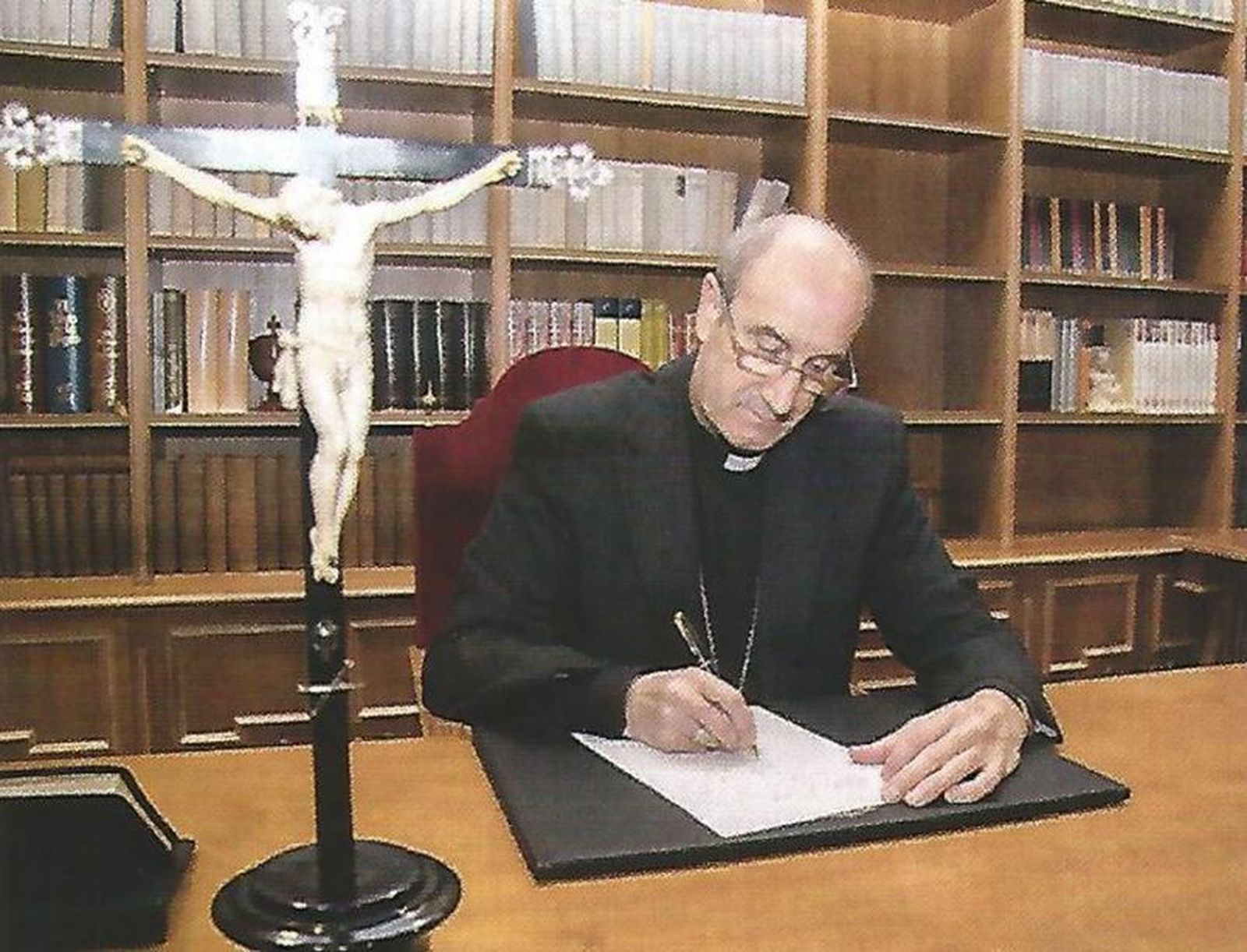 El Obispo de Astorga, D. Jesús Fernández