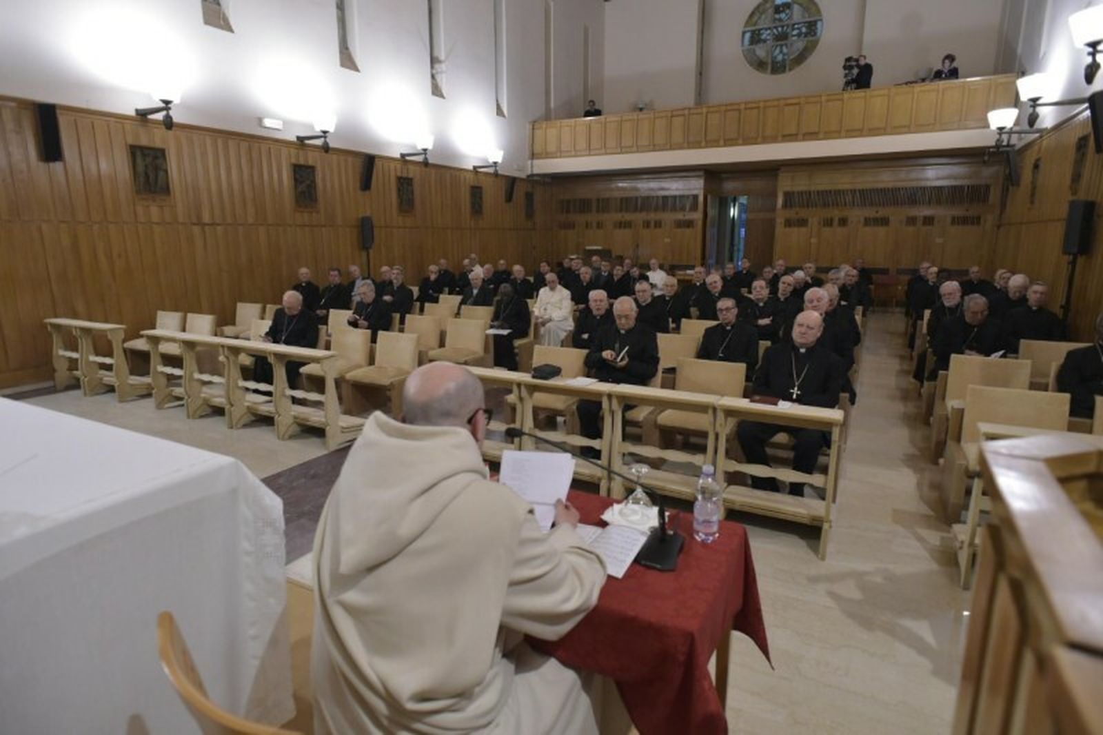 Ejercicios espirituales del Papa