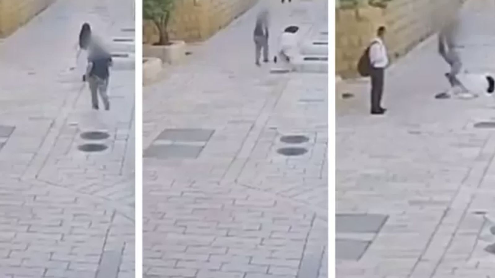 Secuencia del ataque a la monja en Jerusalén