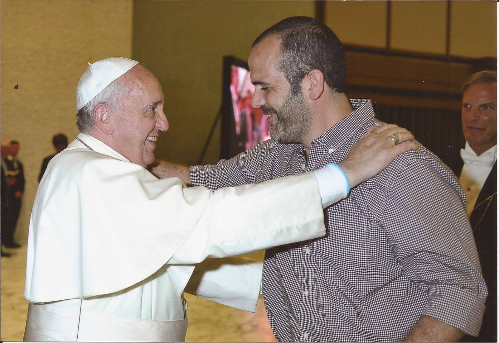 papa Francisco y su amigo Nacho Puente