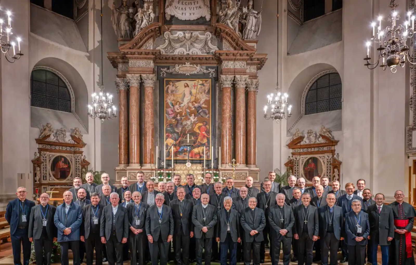 Los obispos europeos, en Salzburgo