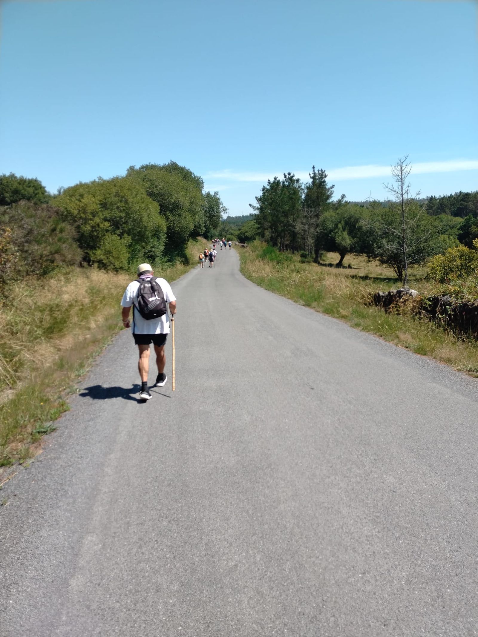 Camino de Santiago. Caminantes de Navalcarnero.