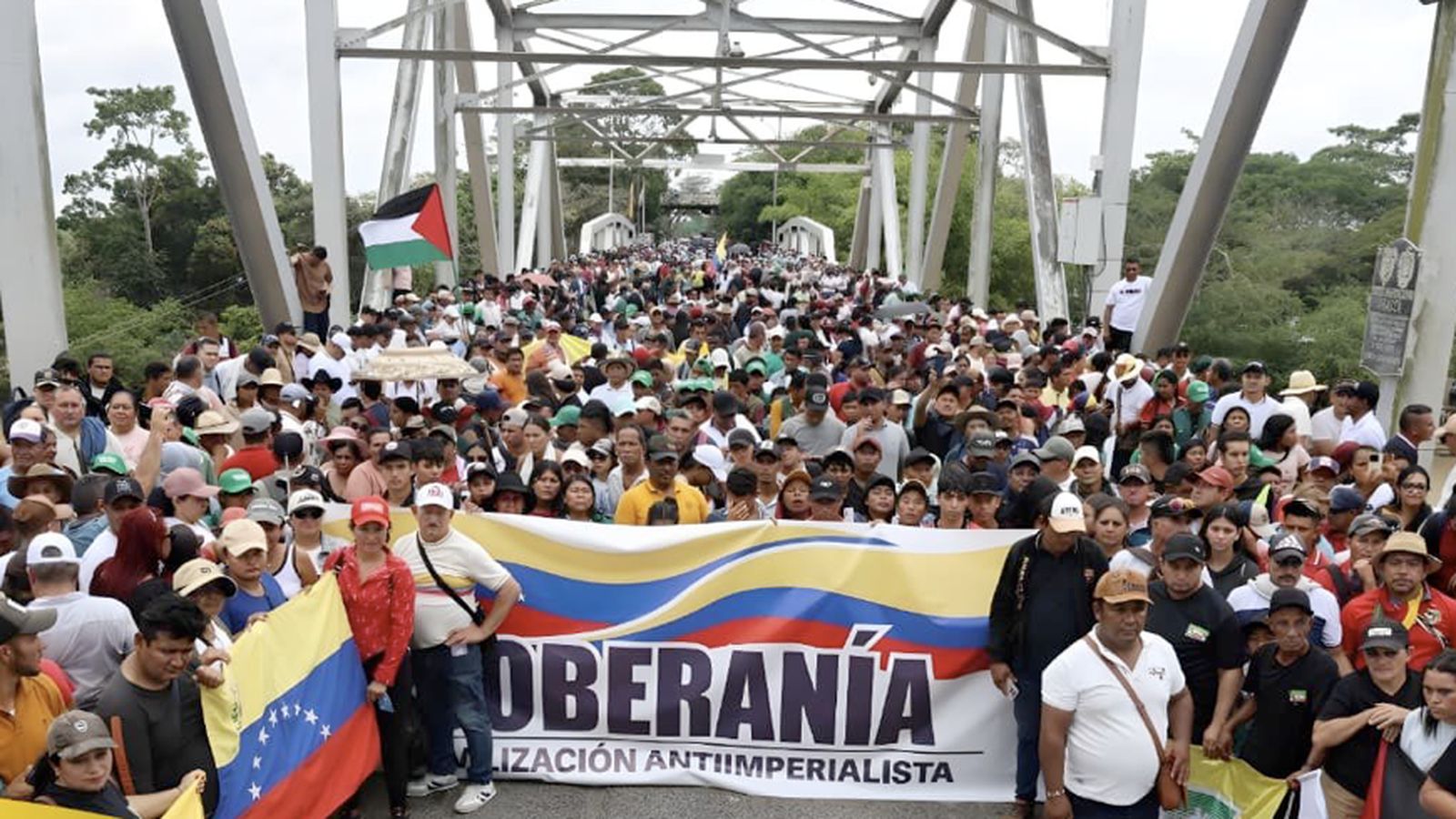 Marcha frontera Apure