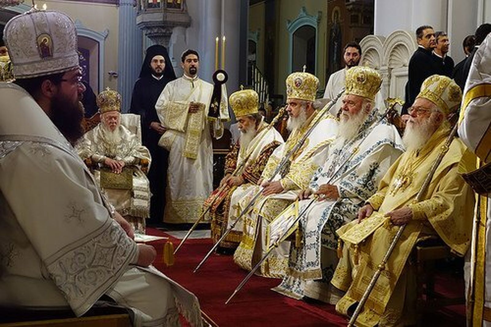 Jerarcas ortodoxos, ayer