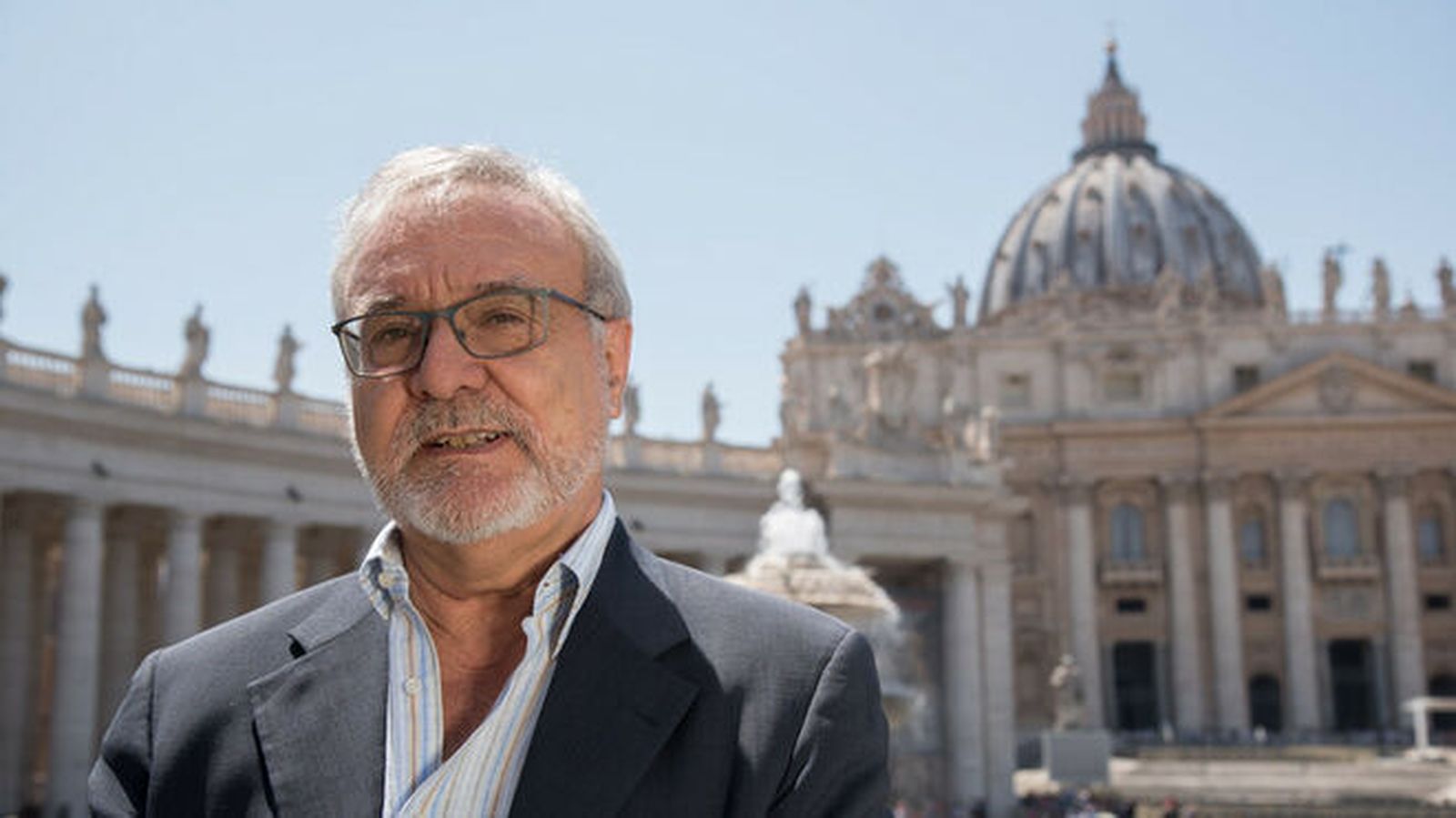 El vaticanista Marco Politi, fotografiado en la Santa Sede.