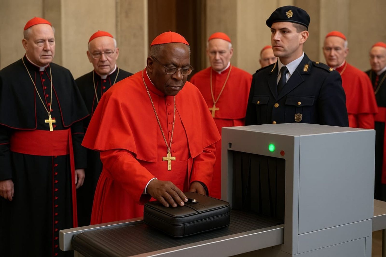 control de ingreso al conclave