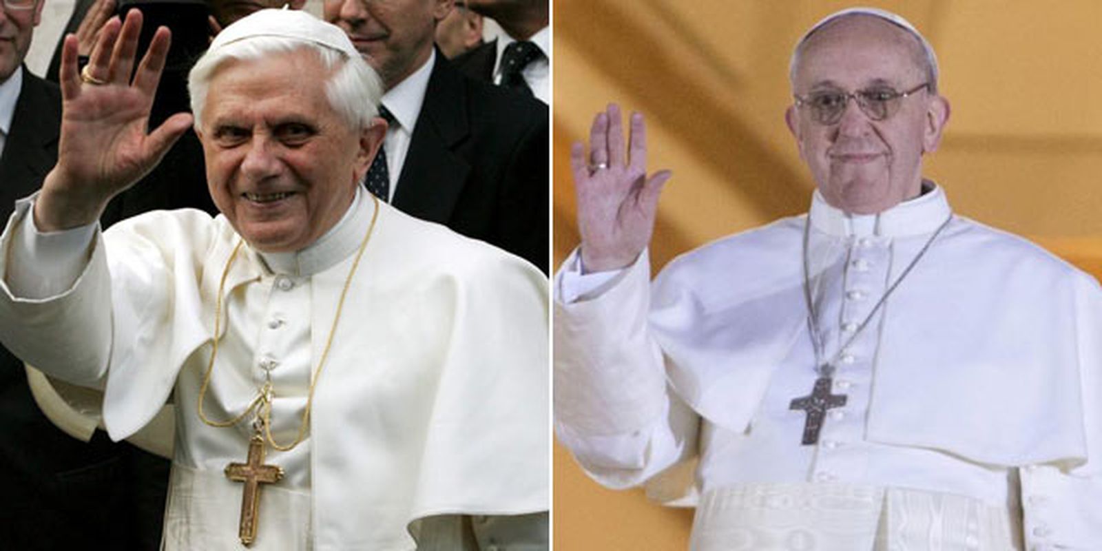 Benedicto XVI y Francisco