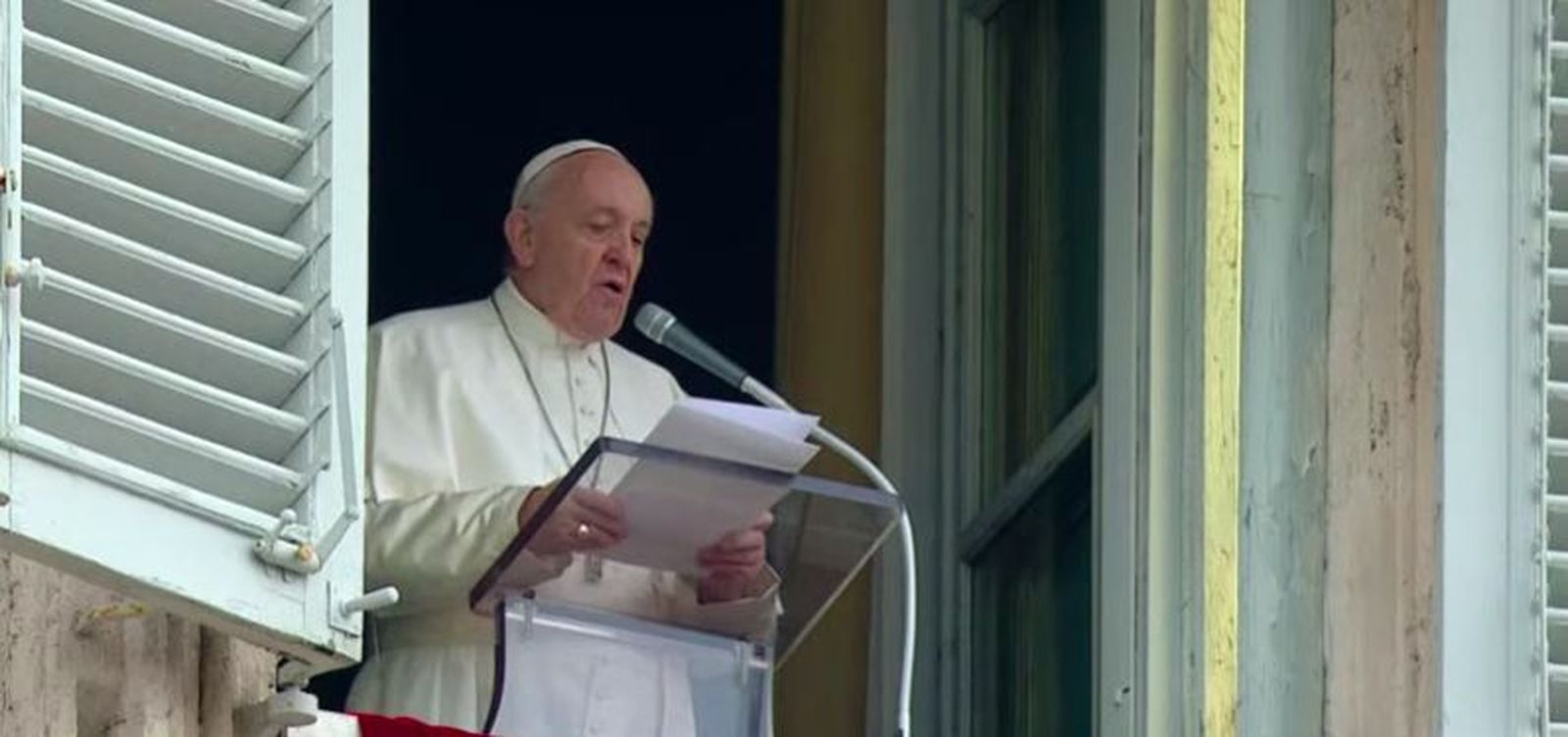 Francisco, en el Angelus de hoy