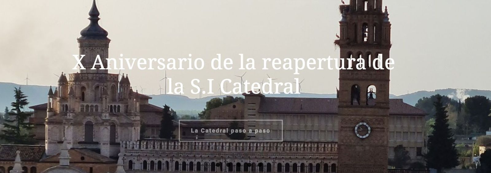 La S.I. de Tarazona celebra el X aniversario de la dedicación de su altar mayor y de su reapertura