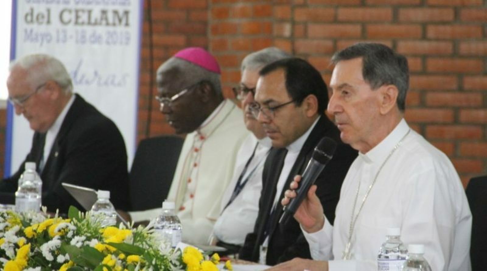 Rubén Salazar, en la apertura de la Asamblea del CELAM