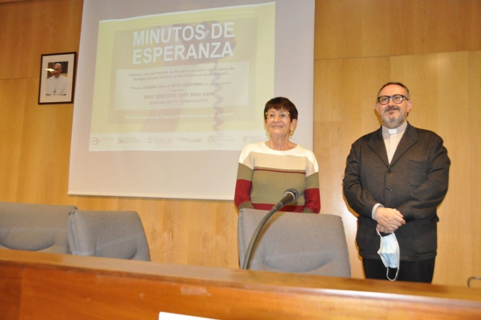 Isabel Escartín y José Antonio Calvo