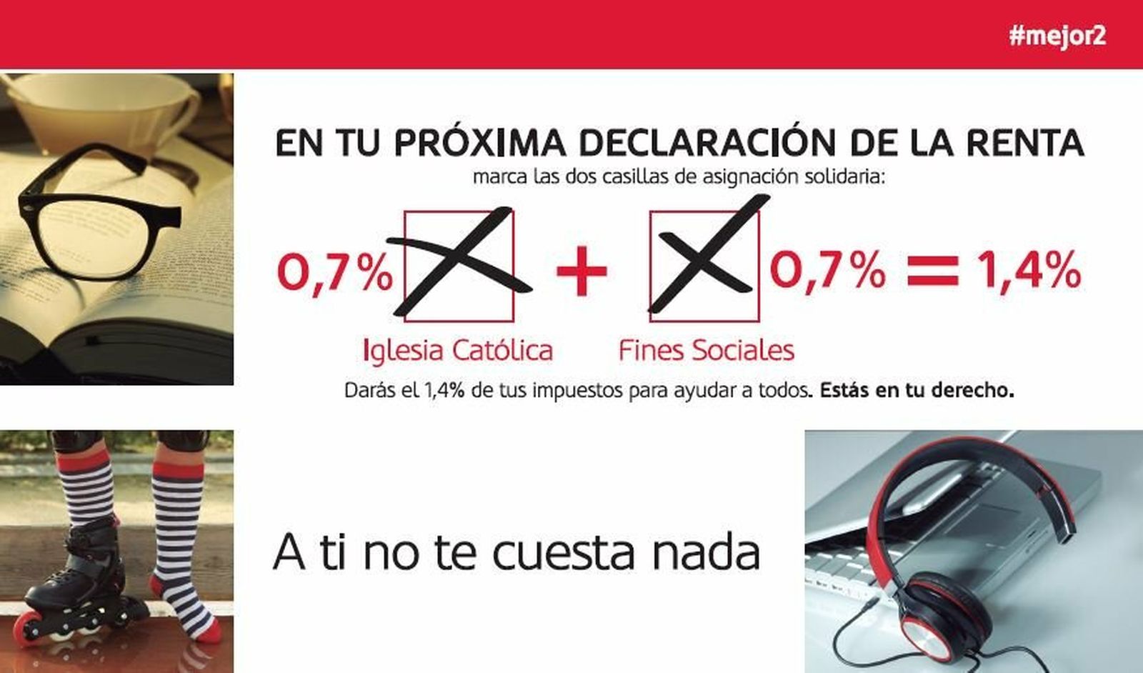 Mejor2, campaña de Cáritas