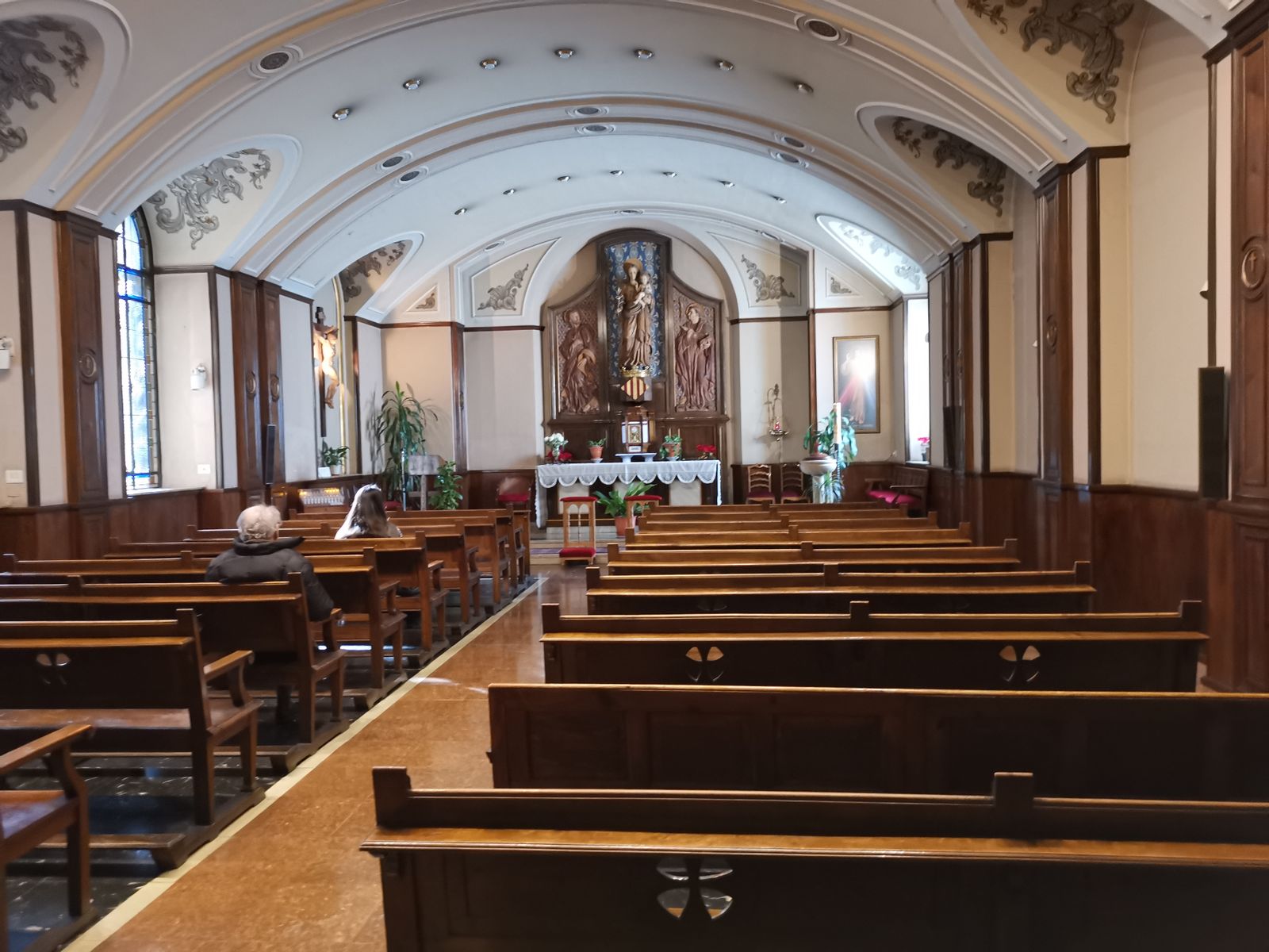 La capilla del Hospital y Facultad de Medicina