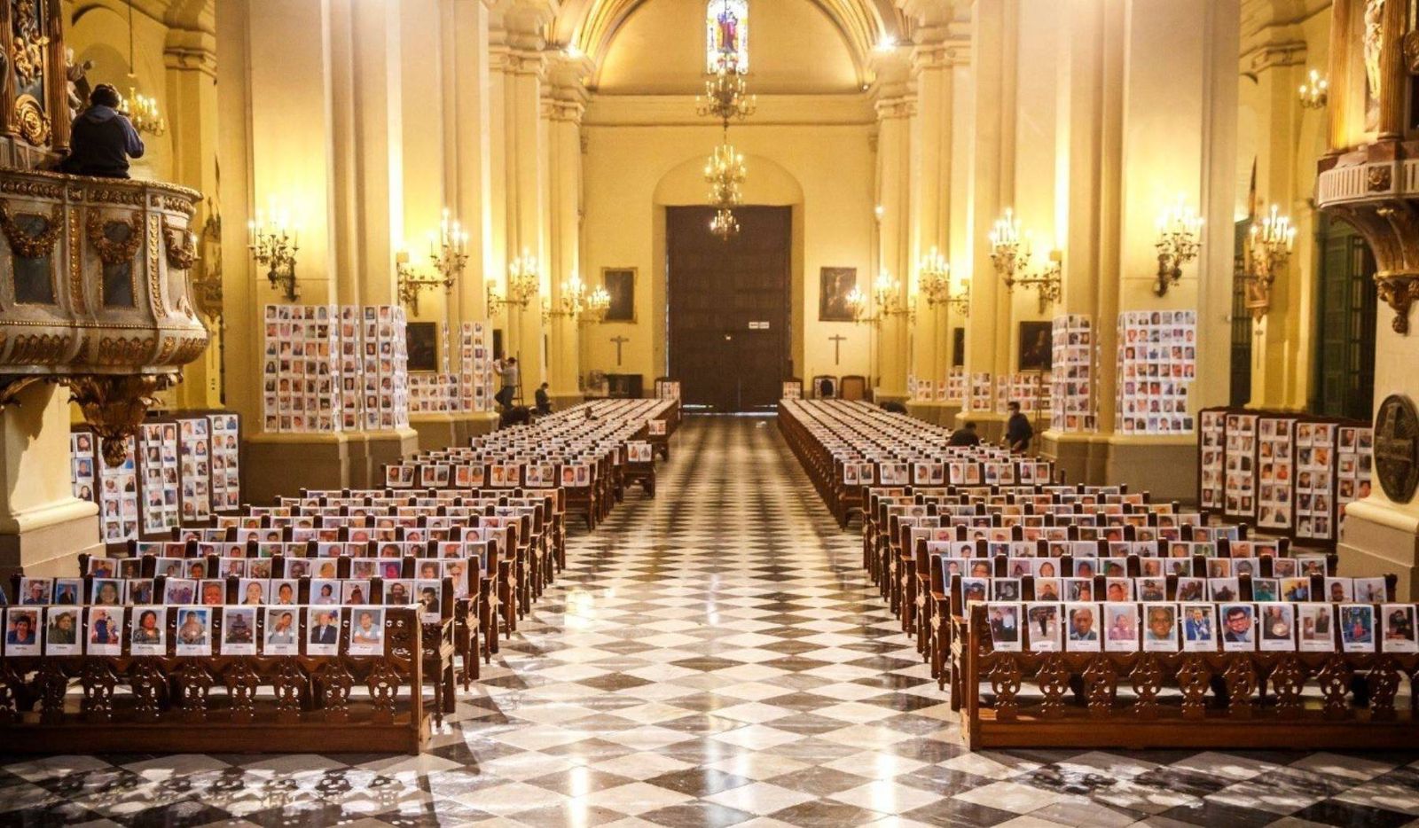 La Catedral Lima en la festividad del Corpus Christi