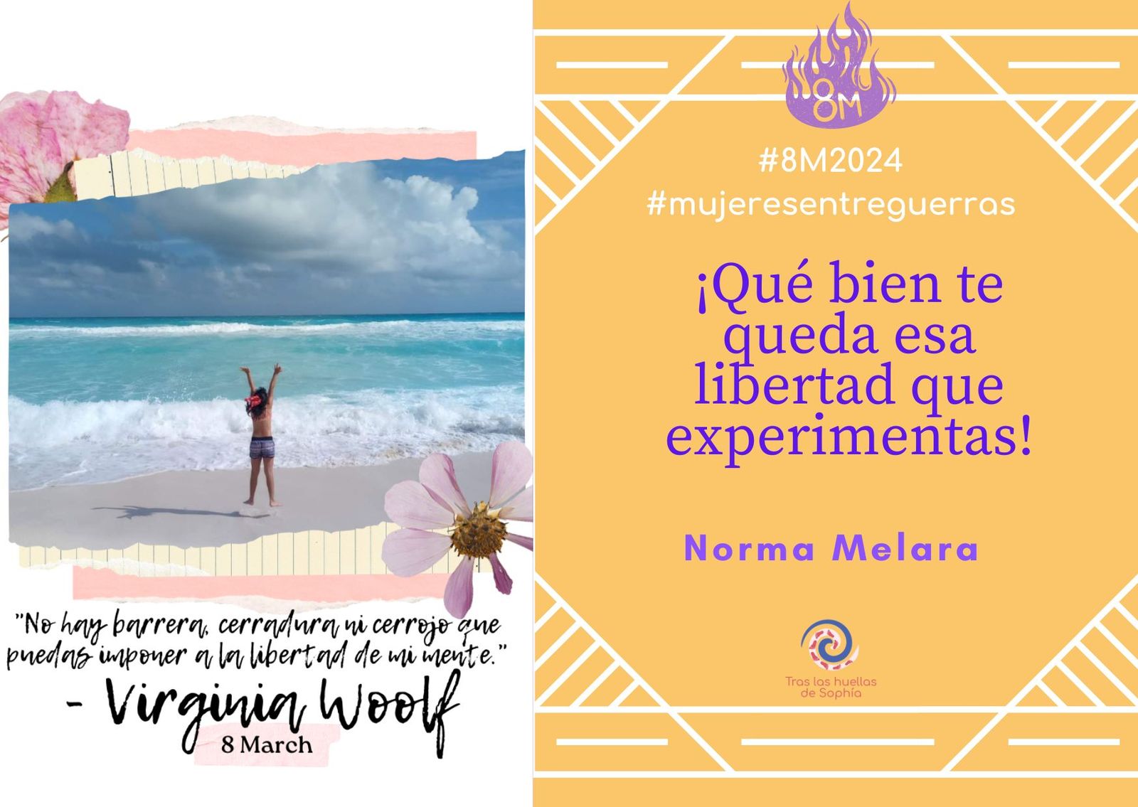 ¡Qué bien te queda esa libertad que experimentas!