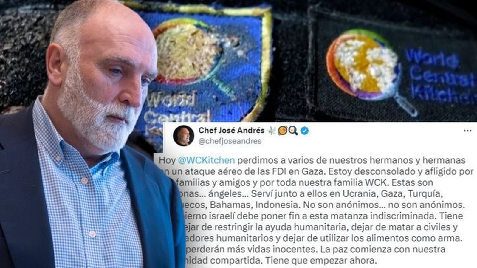 José Andrés, abatido