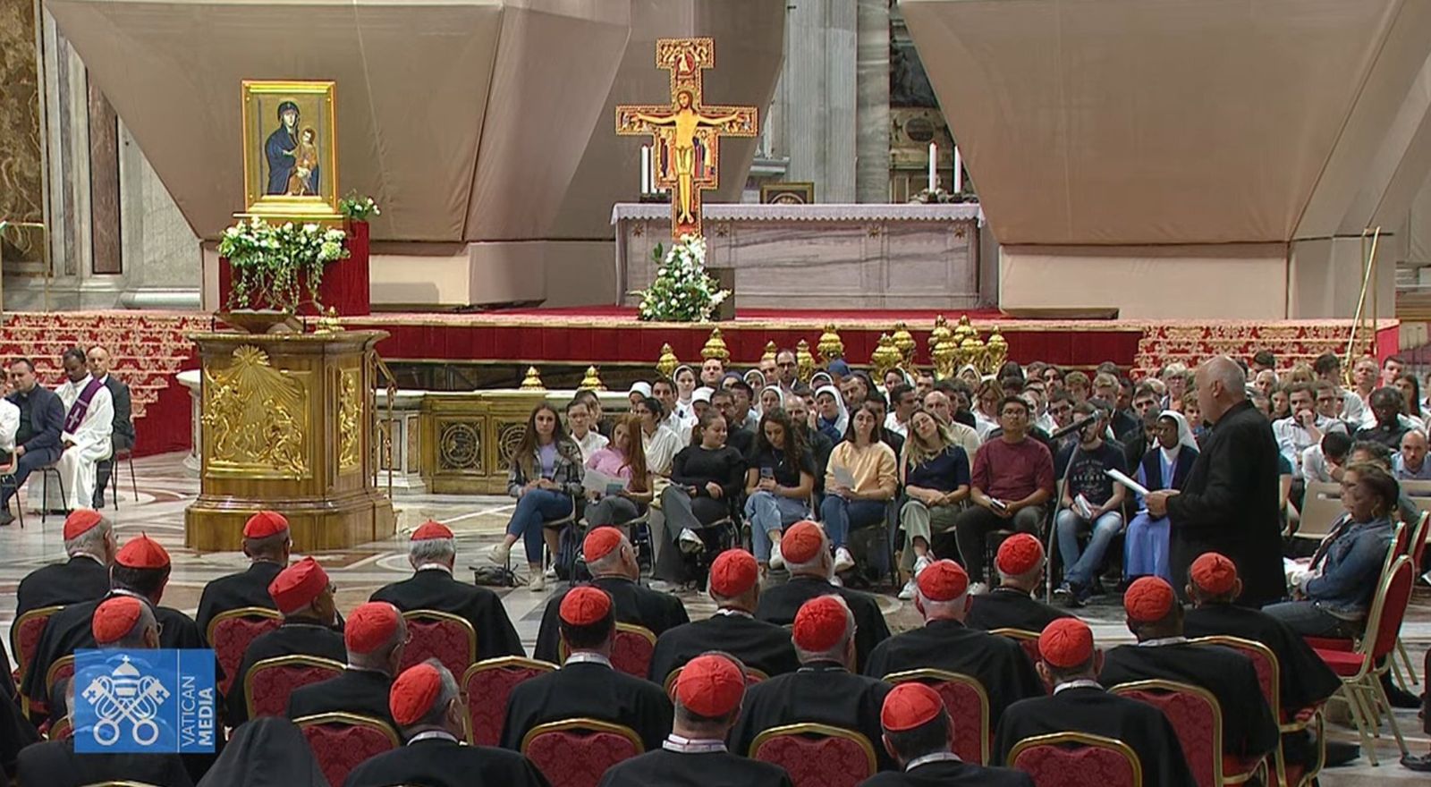 Vigilia penitencial en la Basílica de San Pedro