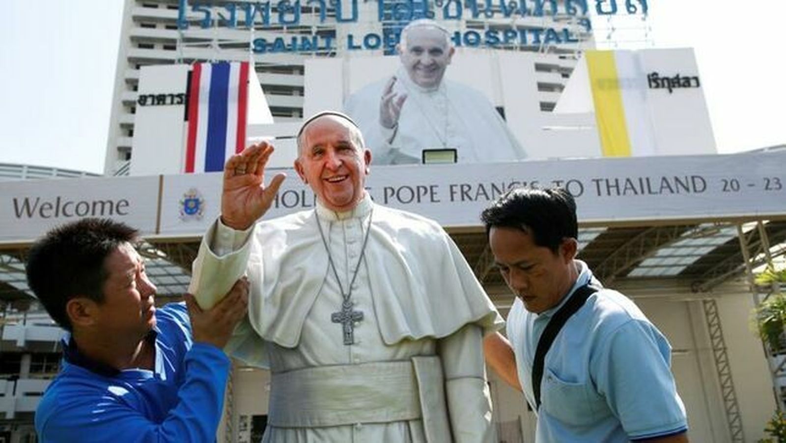 Todo preparado para el viaje del Papa a Tailandia