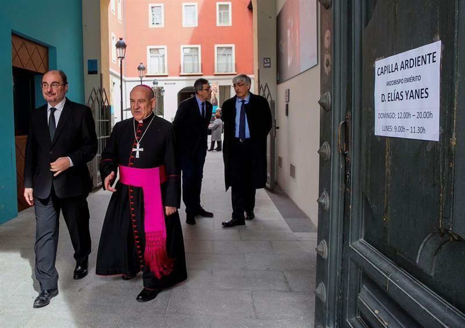 Jiménez Zamora, con Lambán