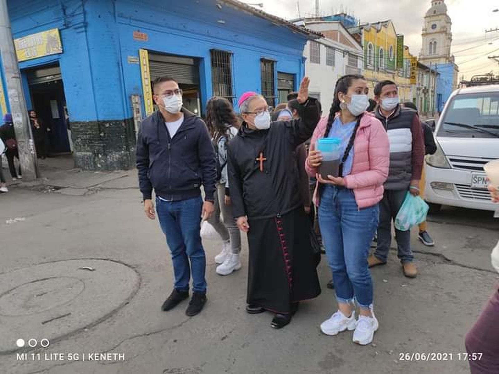 Arzobispo y mendigos