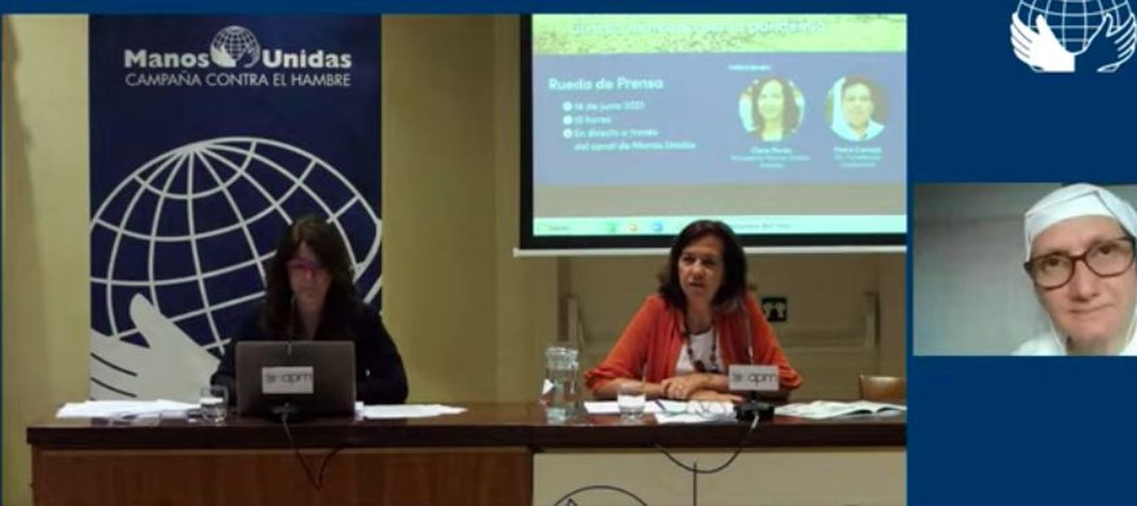 Rueda de prensa de Manos Unidas