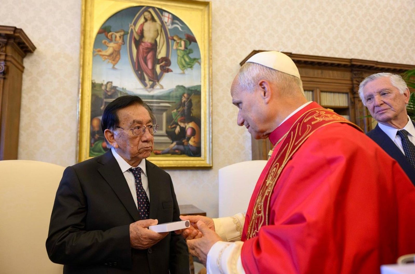 El Papa, con Balcázar