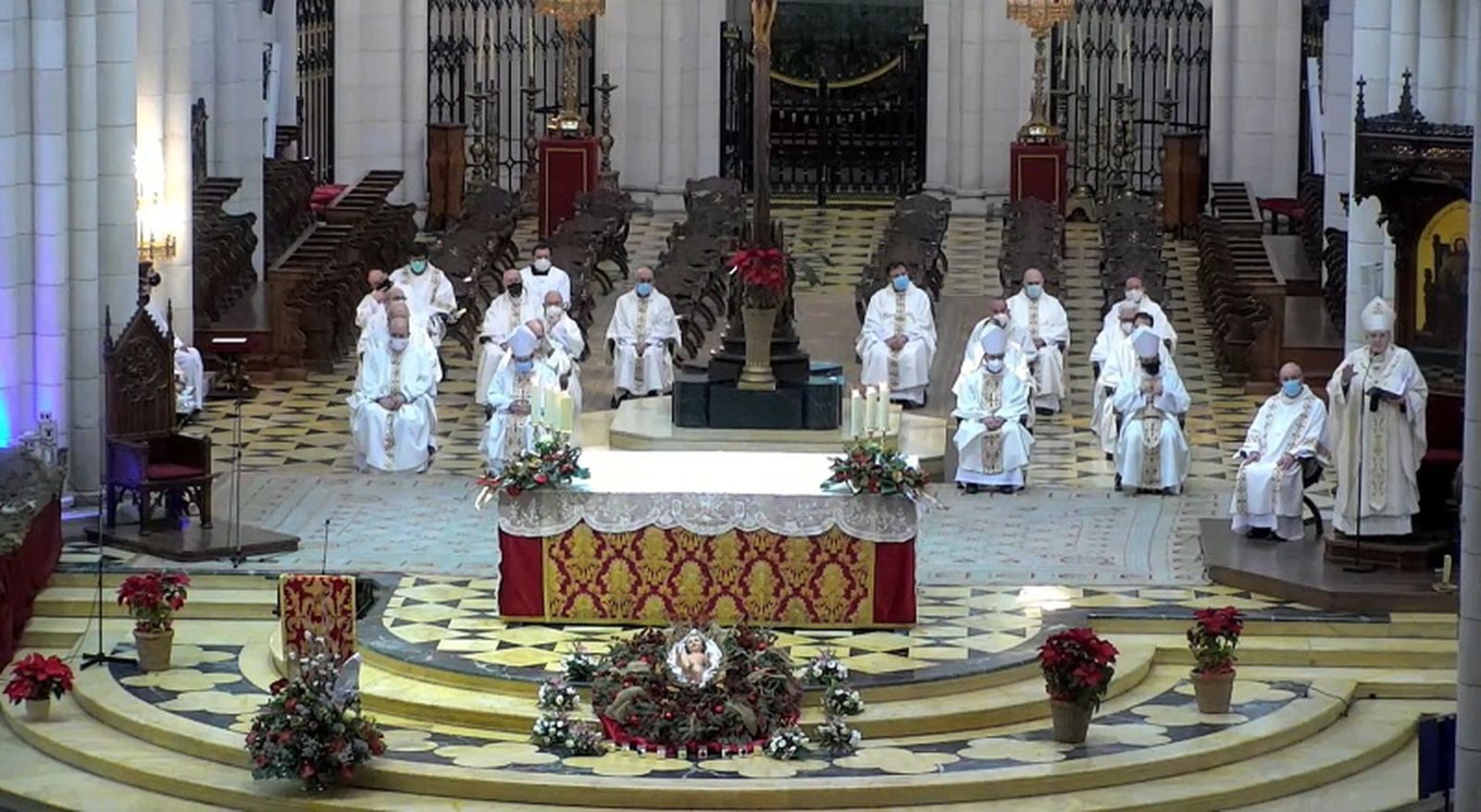Solemnidad de de Santa María en la catedral de la Almudena