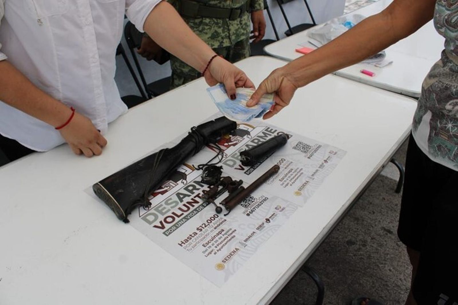 “Sí al desarme, sí a la paz” Iglesia se suma a programa del gobierno para construir la paz