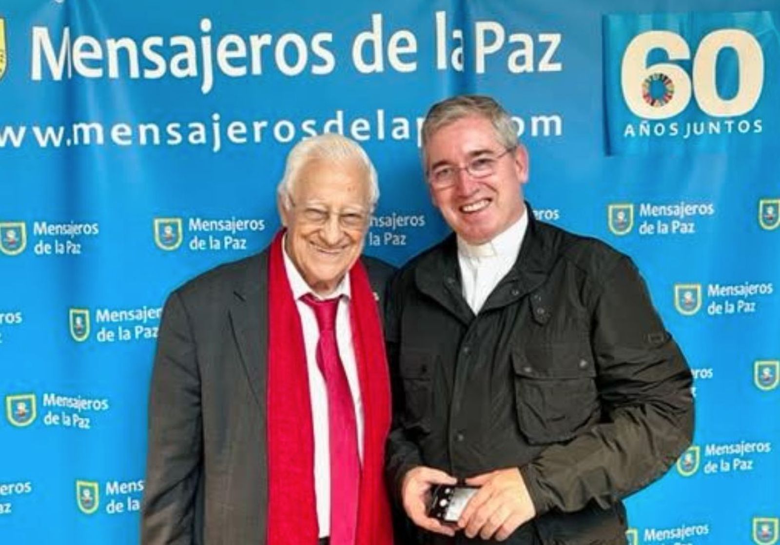 El Padre Ángel y el padre Fernando Prado