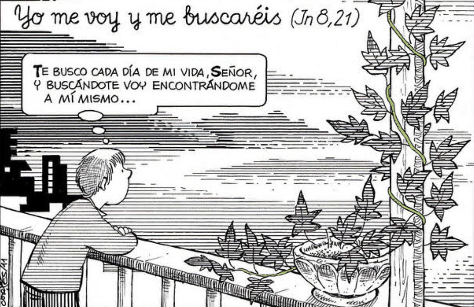 Me voy y me buscaréis