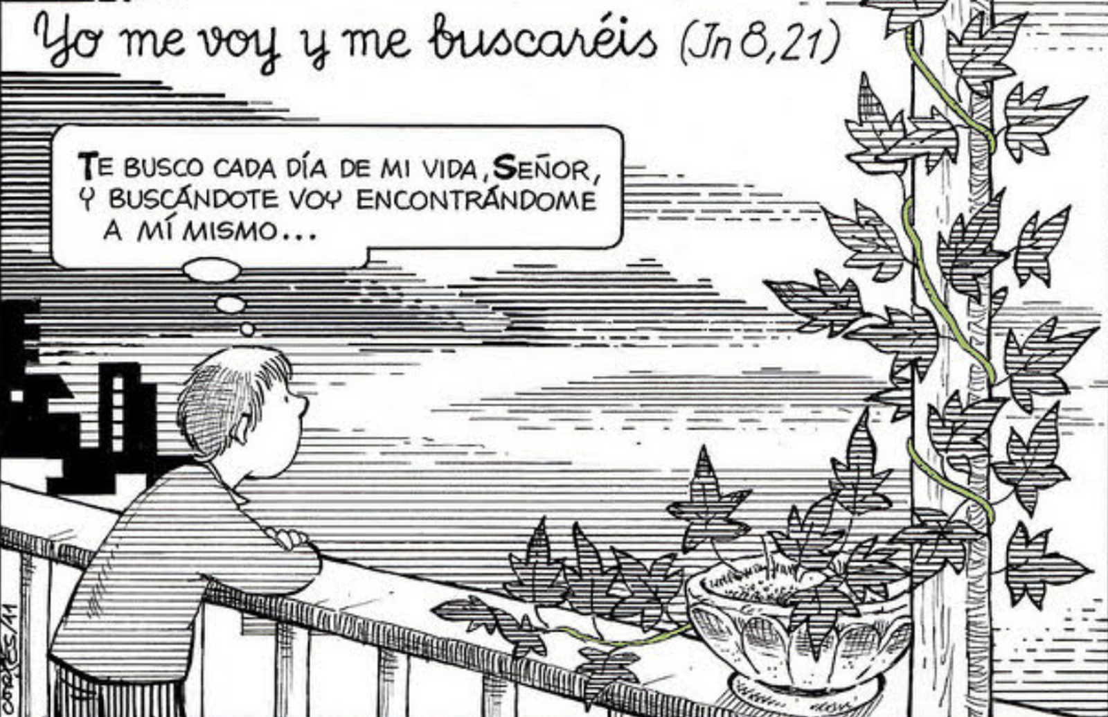 Me voy y me buscaréis